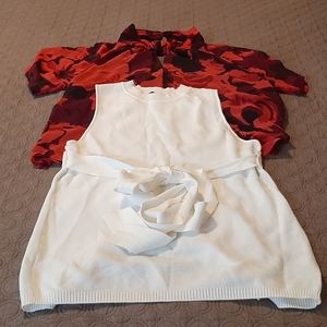 Qty of 2 Rachel Roy Tops